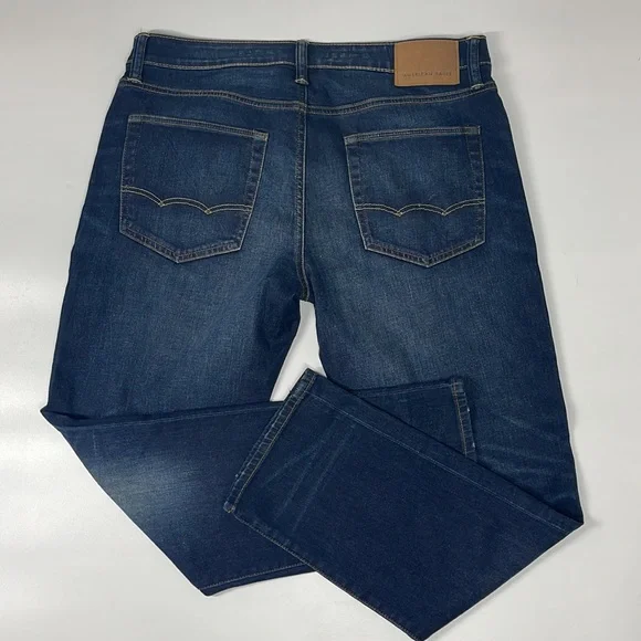 Sold✨American Eagle Next Level Flex Slim Straight Men's Jeans Size 33 - Picture 2 of 7